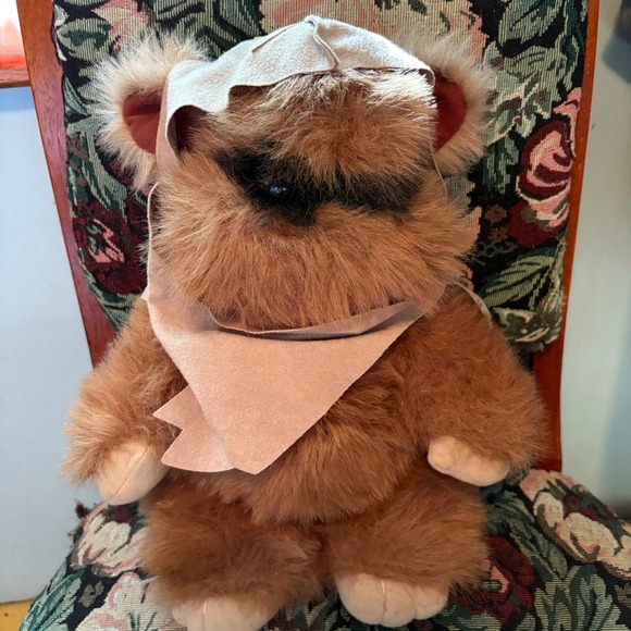 1983 Kenner Star Wars Wicket the Ewok Plush Stuffed Animal Vintage Lucasfilm Vtg - Picture 1 of 11